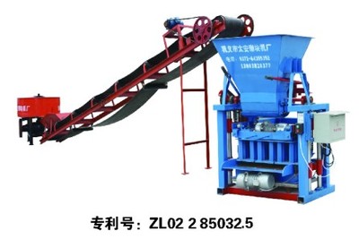 QMJ4-35D型半自动砌块机 液压式免烧砖机的价格与优势